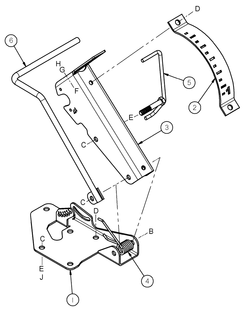 Схема запчастей Case IH 2052 - (09-59) - FLOAT INDICATOR (03) - CHASSIS/MOUNTED EQUIPMENT