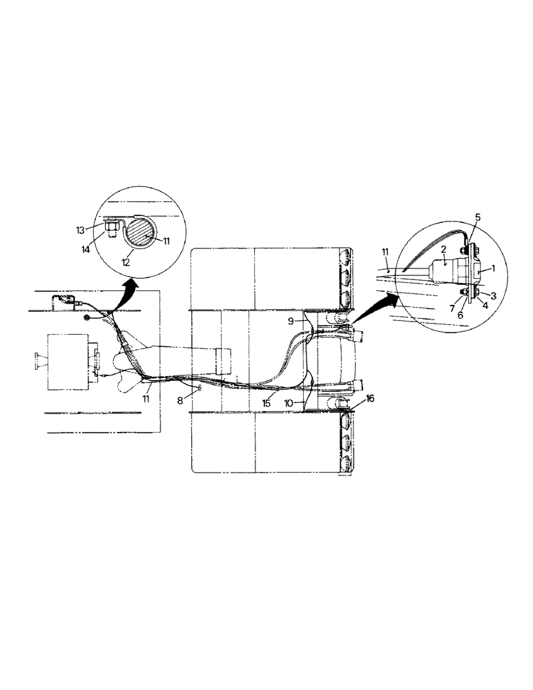 Схема запчастей Case IH KP-1360 - (02-19) - REAR FRAME ELECTRICAL (06) - ELECTRICAL