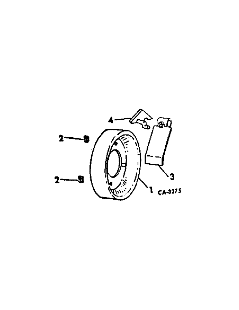 Схема запчастей Case IH 386 - (AF-07[A]) - DEPTH BAND DRUM AND SCRAPER ATTACHMENT, QUANTITIES SHOWN ARE PER PLANTER UNIT 