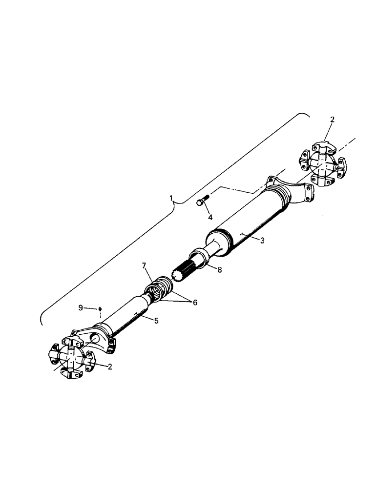 Схема запчастей Case IH PTA297 - (10-11) - PTO DRIVESHAFT Options & Miscellaneous