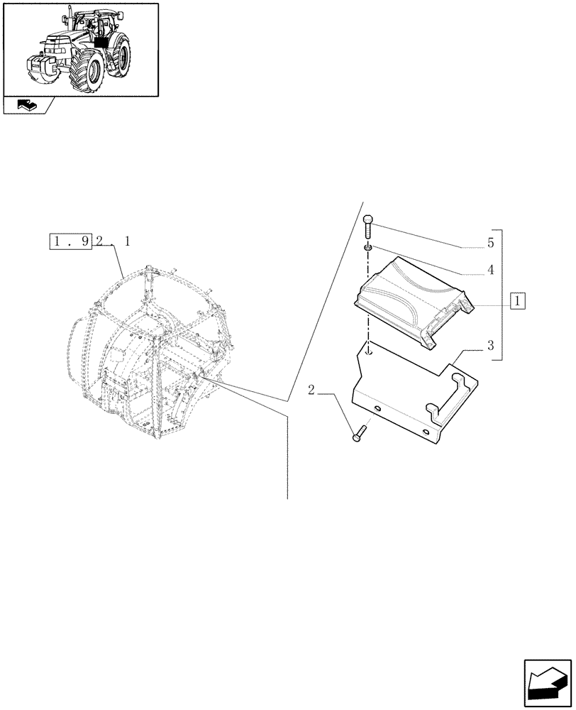 Схема запчастей Case IH PUMA 225 - (1.74.9/01) - (VAR.098) AUTOMATIC CLIMATE CONTROL - ELECTRONIC CONTROL UNIT (06) - ELECTRICAL SYSTEMS