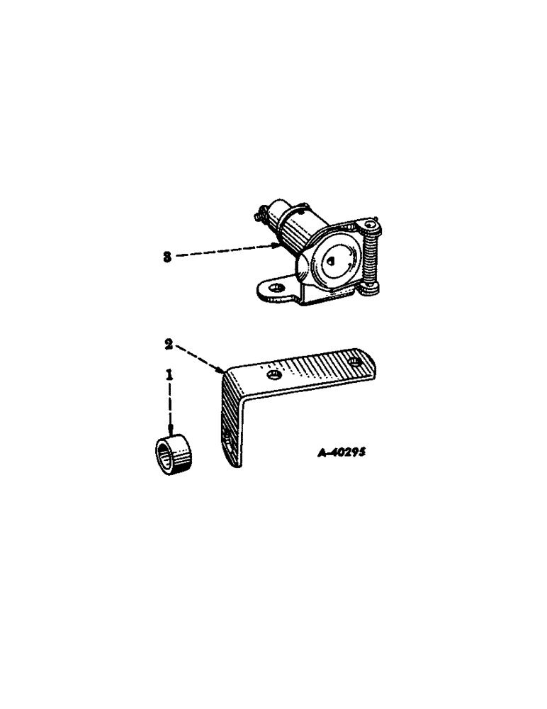 Схема запчастей Case IH FARMALL CUB - (08-43) - ELECTRICAL, ELECTRICAL BREAK-AWAY CONNECTOR SOCKET (06) - ELECTRICAL