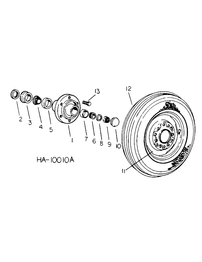 Схема запчастей Case IH 4600 - (A-13) - 4600 VIBRA SHANK,WING TYPE,WING FRAME WHEEL AND HUB,DUAL WHEEL AXLES FOR 27.3,28.4,29.6 &30.7 SIZES 