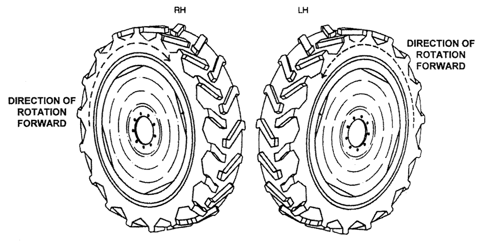 Схема запчастей Case IH PATRIOT 150 - (05-001) - WHEEL & TIRE Hub, Wheel & Tires