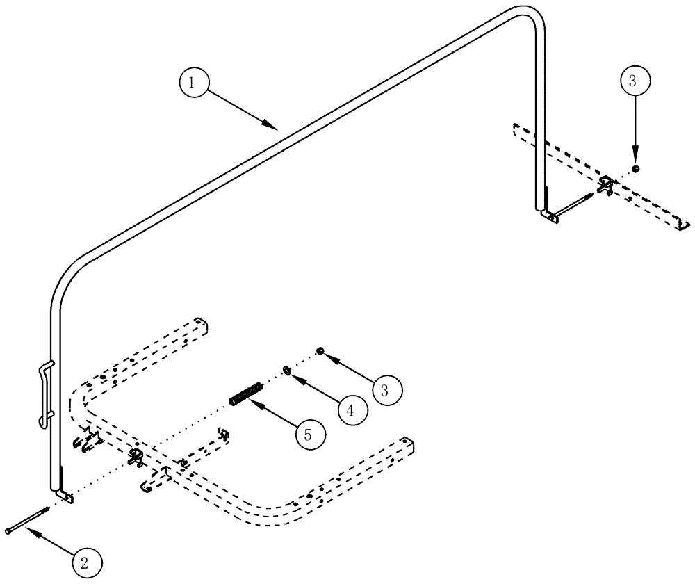 Схема запчастей Case IH CPX610 - (09D-08) - LID, BASKET - HANDRAIL (16) - BASKET