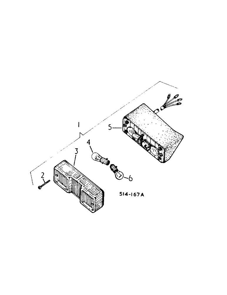 Схема запчастей Case IH 354 - (3-27) - ELECTRICAL, STOP, TAIL AND TRAFFICATOR LAMP, AUSTRIAN MARKET AND DELUXE LIGHTING (06) - ELECTRICAL SYSTEMS