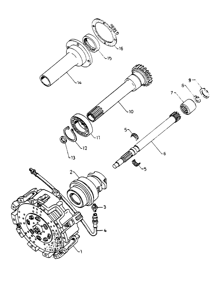 Схема запчастей Case IH 724 - (120) - DOUBLE CLUTCH (06) - POWER TRAIN