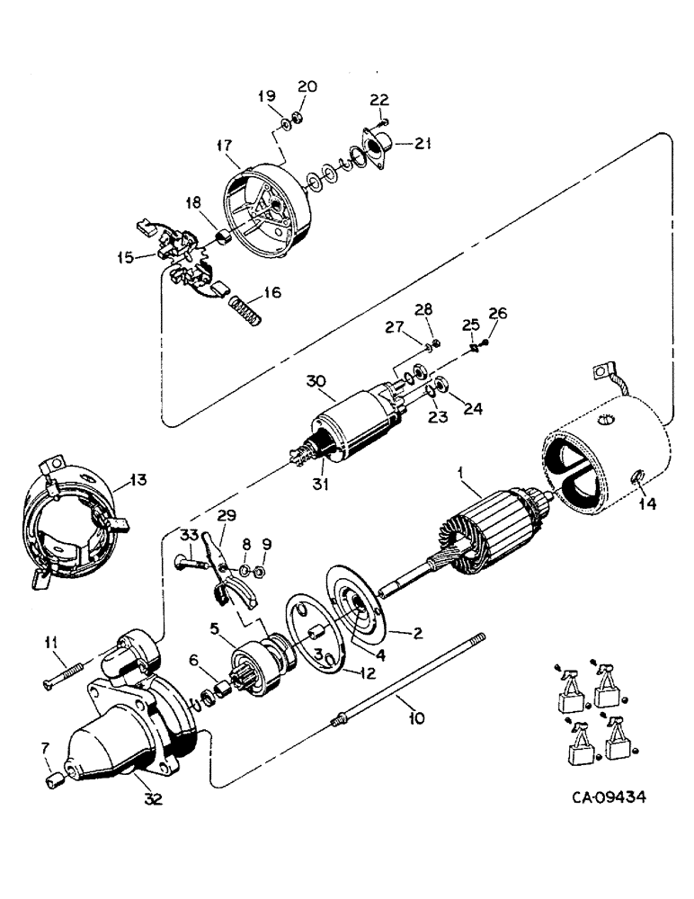 Схема запчастей Case IH 1460 - (08-35) - ELECTRICAL, FEEDER REVERSER MOTOR (06) - ELECTRICAL