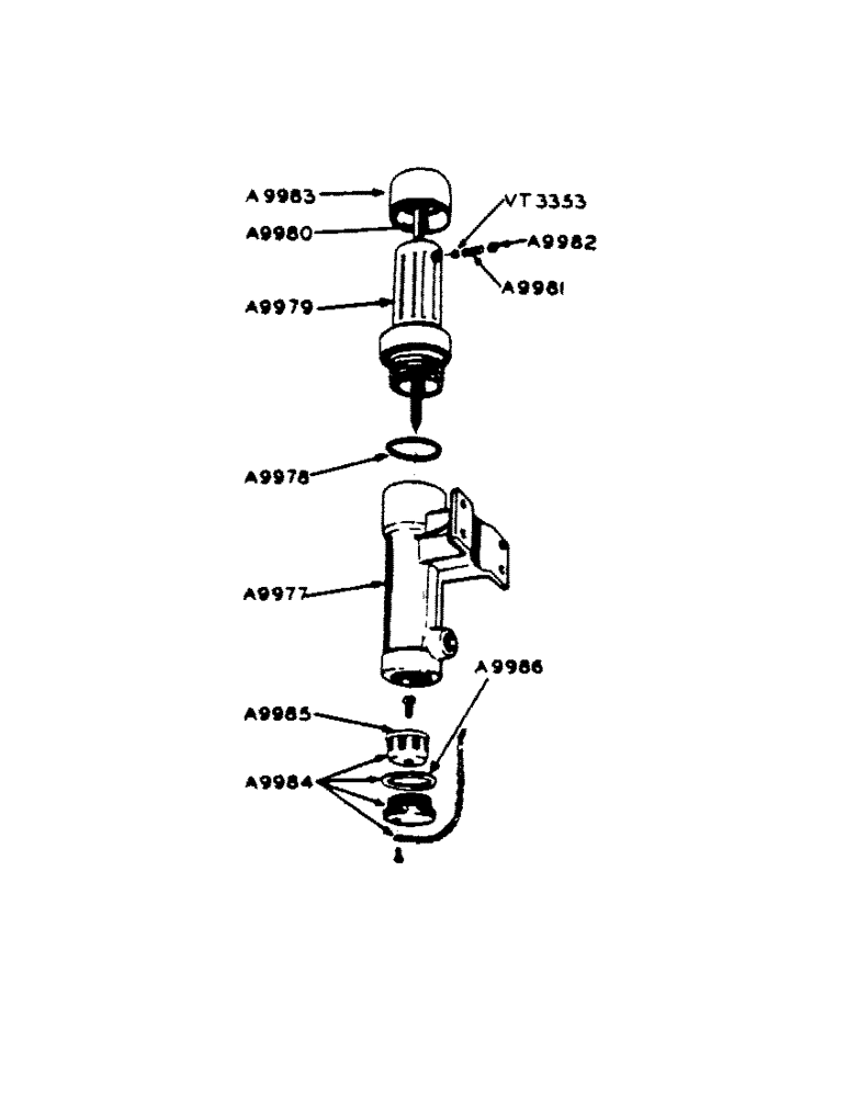 Схема запчастей Case IH 400-SERIES - (075) - POWRCEL DIESEL ENGINE, PARTS FOR 010060AB STARTING FLUID DISPENSER (02) - ENGINE