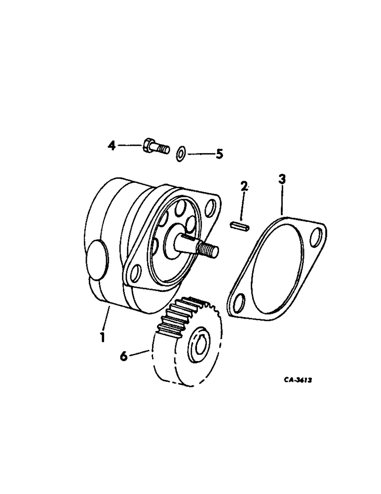 Схема запчастей Case IH 715 - (10-33[1]) - HYDRAULICS, HYDRAULIC LIFT PUMP, NOT HYDRAULIC REEL DRIVE, WEBSTER (07) - HYDRAULICS