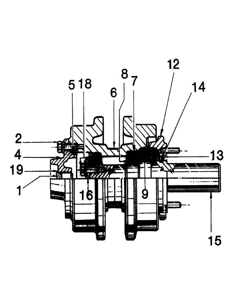 Схема запчастей Case IH 7700 - (A10-04) - TRACK IDLER ROLLER, 7000 Mainframe & Functioning Components