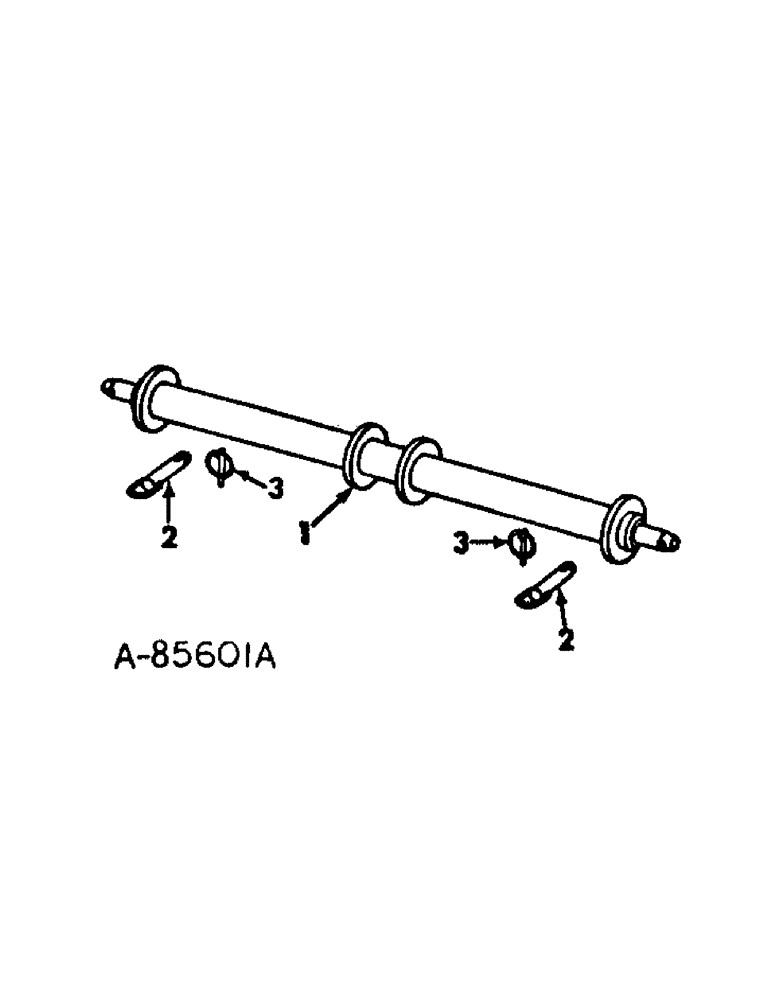 Схема запчастей Case IH 46 - (E-8) - THREE POINT HITCH CATEGORY II, FOR SIX-ROW CULTIVATORS 