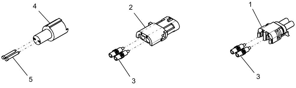 Схема запчастей Case IH 1240 - (55.100.13) - ELECTRICAL - DUST PLUGS FOR NO MARKER OPTION (55) - ELECTRICAL SYSTEMS