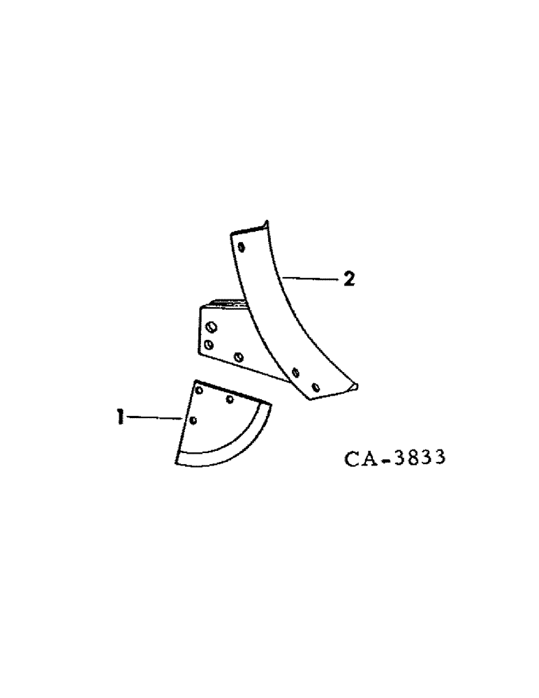 Схема запчастей Case IH 92 - (D-51) - ROOT CUTTER ATTACHMENT 