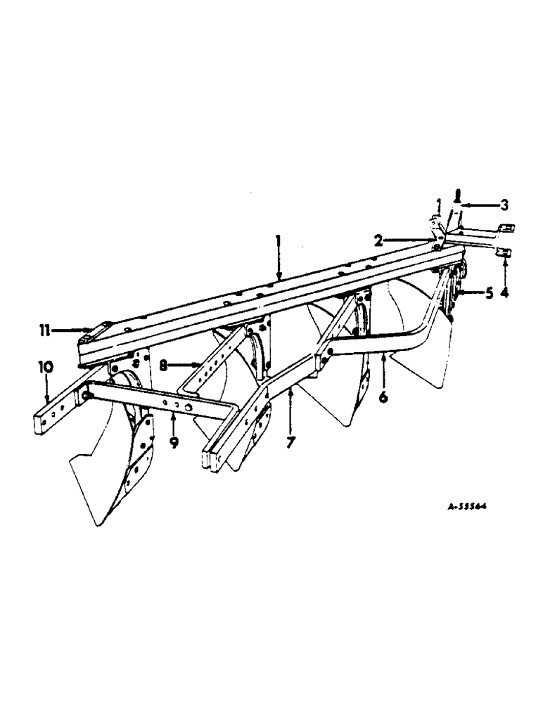 Схема запчастей Case IH 312 - (U-02) - FRAME 