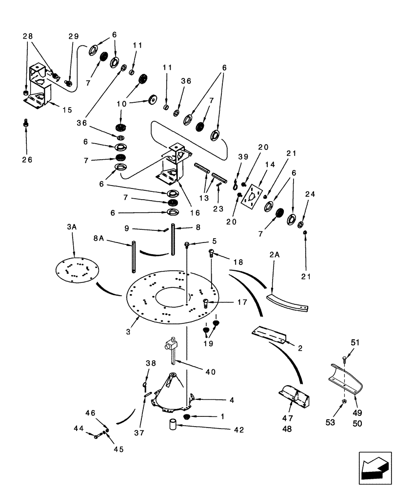 Схема запчастей Case IH 2588 - (88.230.16) - STRAW SPREADER (88) - ACCESSORIES