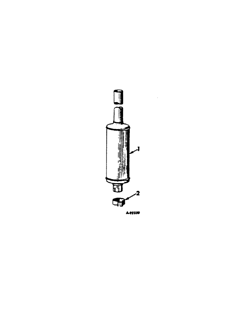 Схема запчастей Case IH C-123 - (B-52[A]) - EXHAUST MUFFLER, 100, 130 AND 140 TRACTORS 