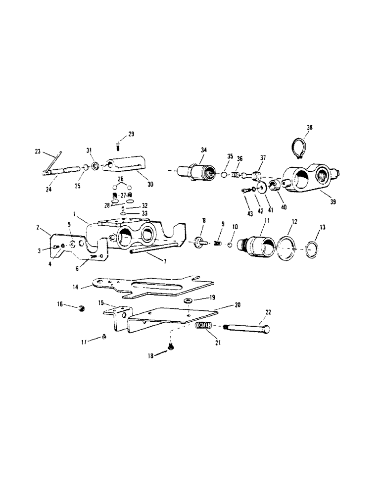 Схема запчастей Case IH STEIGER - (08-29) - HYDRAULIC COUPLER, OPTIONAL, (NO LONGER AVAILABLE) (07) - HYDRAULICS