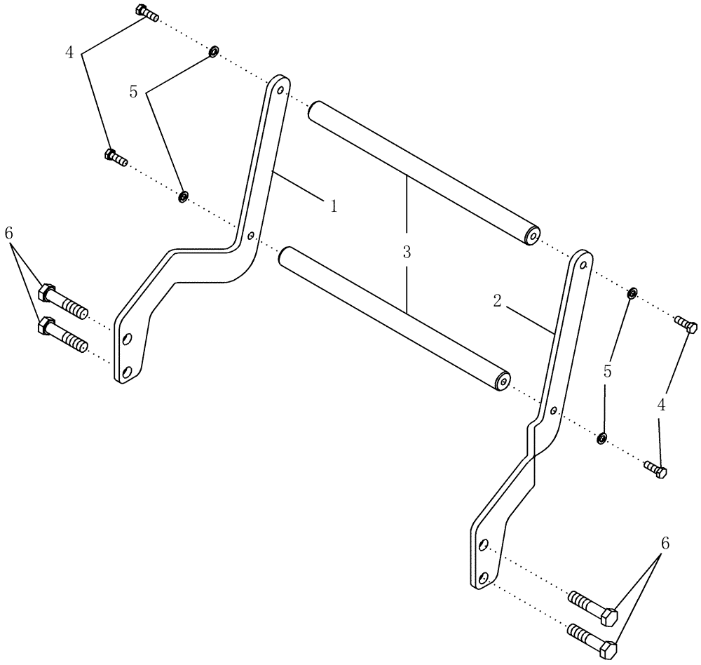 Схема запчастей Case IH LX152 - (09-04) - PROTECTIVE ASSEMBLY - GRILLE (09) - CHASSIS/ATTACHMENTS