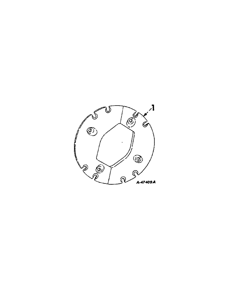 Схема запчастей Case IH 21026 - (02-04[B]) - MISCELLANEOUS, REAR WHEEL WEIGHTS, SPLIT TYPE Accessories & Attachments / Miscellaneous