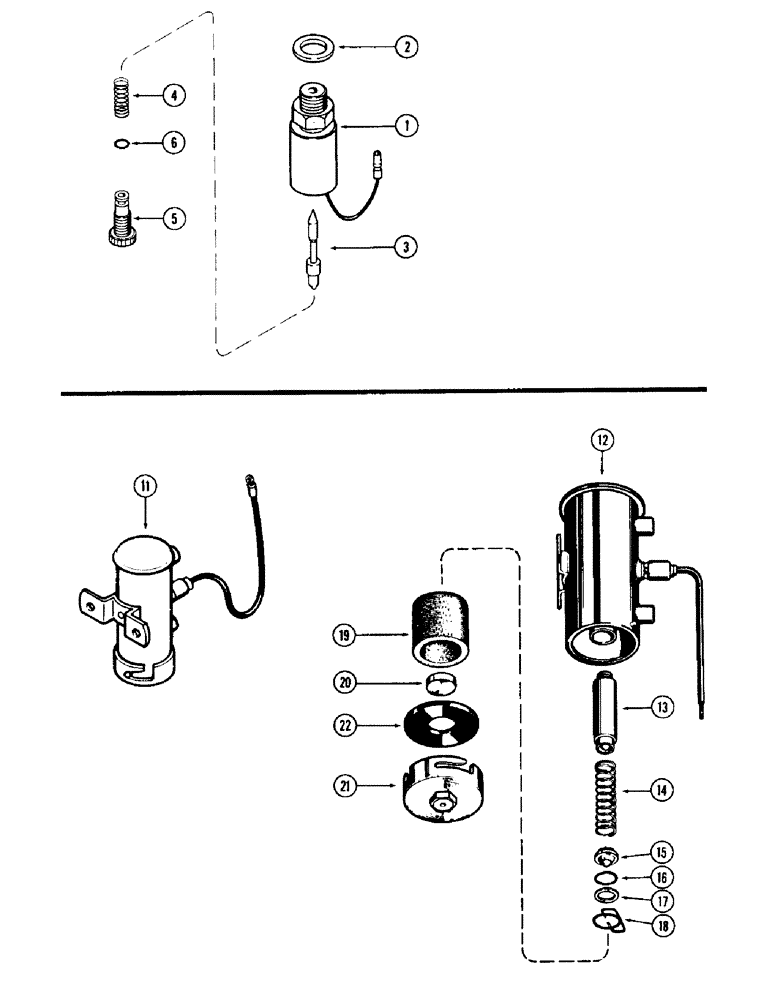 Схема запчастей Case IH 930-SERIES - (045A) - A33219 SOLENOID, (377) SPARK IGNITION ENGINE (03) - FUEL SYSTEM