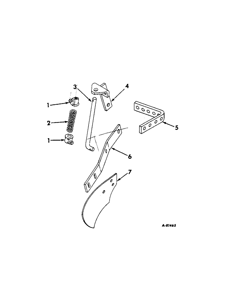 Схема запчастей Case IH 54-SERIES - (W-16) - BLADE COVERING ATTACHMENT, WIDE, ONE PER ROW 