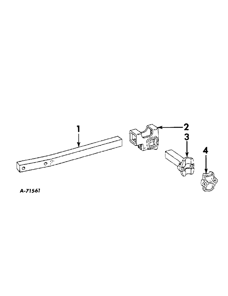 Схема запчастей Case IH 623 - (AJ-06) - FURROWING BAR, FOR FERTILIZER APPLICATION 