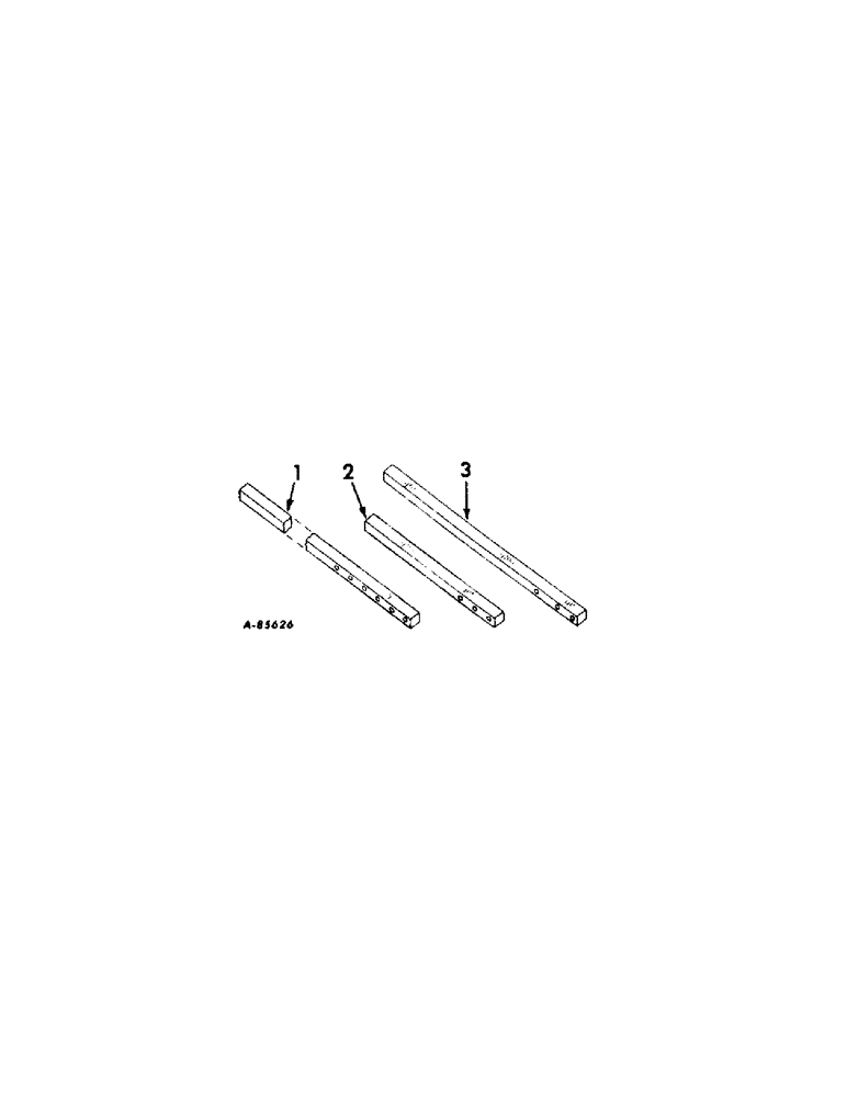 Схема запчастей Case IH 68 - (J-05[B]) - TOOL BARS, SQUARE 