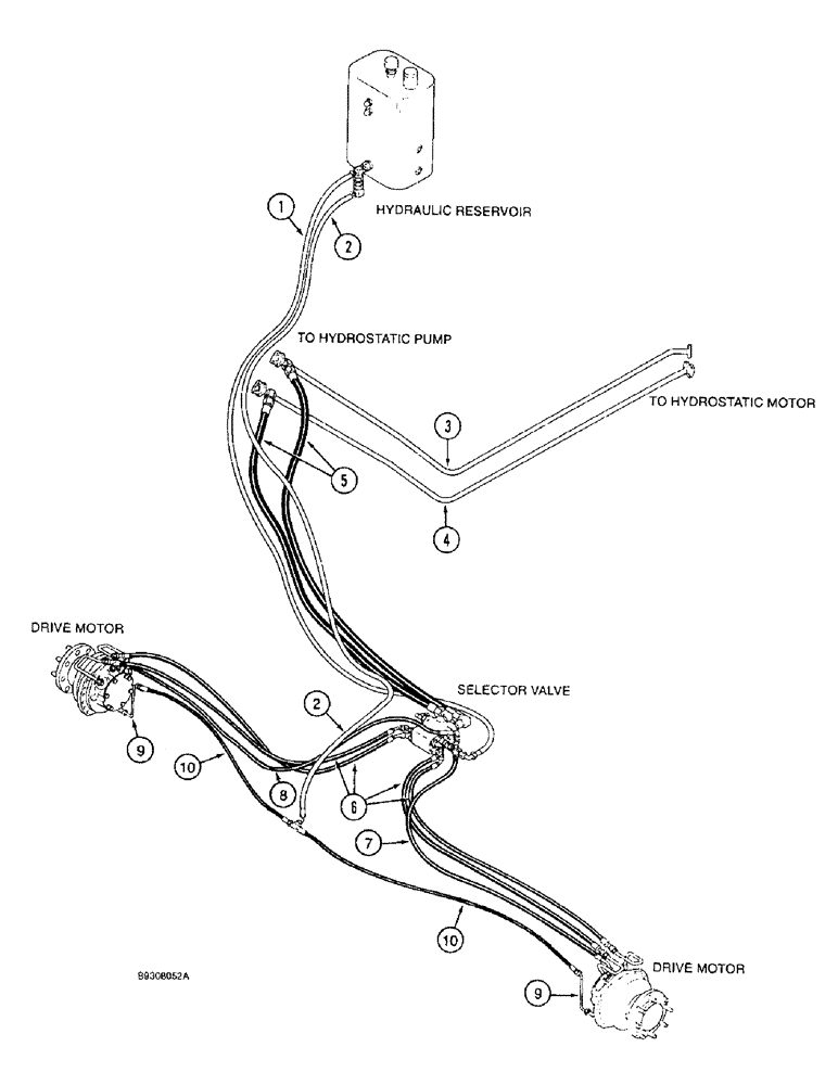 Схема запчастей Case IH 1644 - (1-24) - PICTORIAL INDEX, POWER GUIDE AXLE SYSTEM (00) - PICTORIAL INDEX