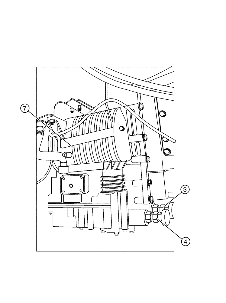 Схема запчастей Case IH 4330 - (03-001[01]) - TRANSMISSION GROUP (03) - TRANSMISSION