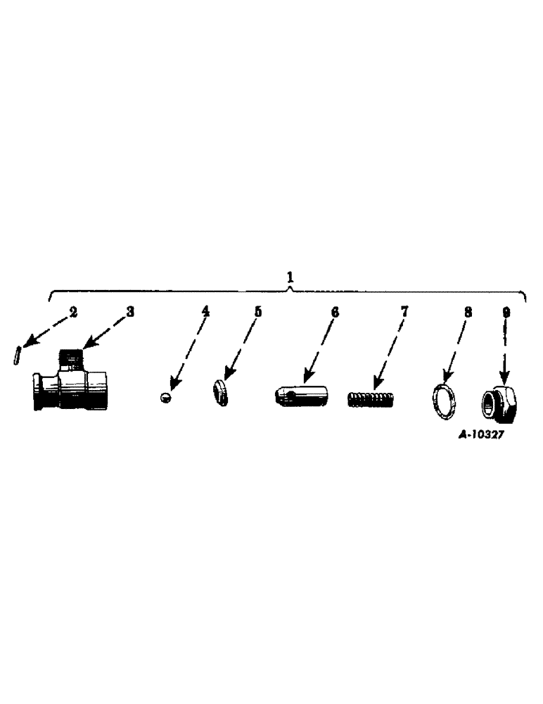 Схема запчастей Case IH SUPER-H - (185) - HYDRAULIC SYSTEM, DELAYED LIFT VALVE (07) - HYDRAULIC SYSTEM