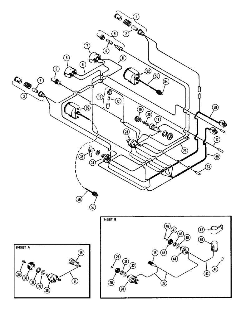 Схема запчастей Case IH 930-SERIES - (058) - INSTRUMENTS AND WIRING, (377) SPARK IGNITION ENGINE (04) - ELECTRICAL SYSTEMS