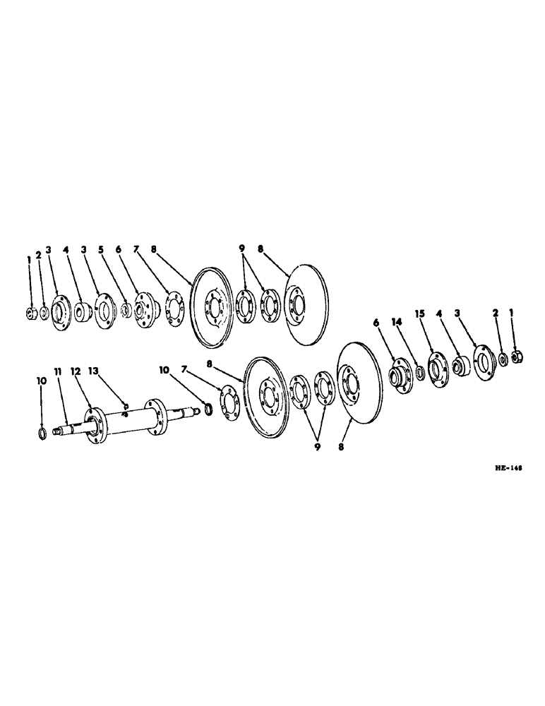 Схема запчастей Case IH 275 - (B-11) - POWER TRAIN, VARIABLE SPEED DRIVE (03) - POWER TRAIN