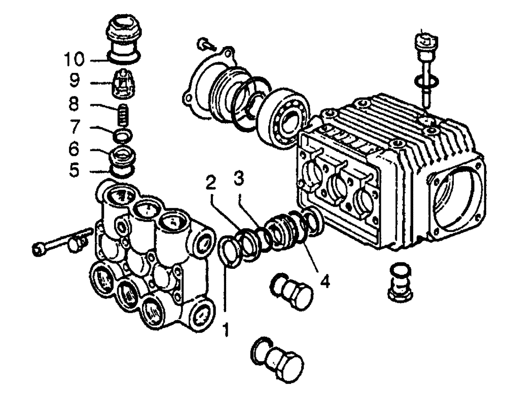 Схема запчастей Case IH 438 - (21-004) - PRESSURE WASHER WATER PUMP Pressure Washer