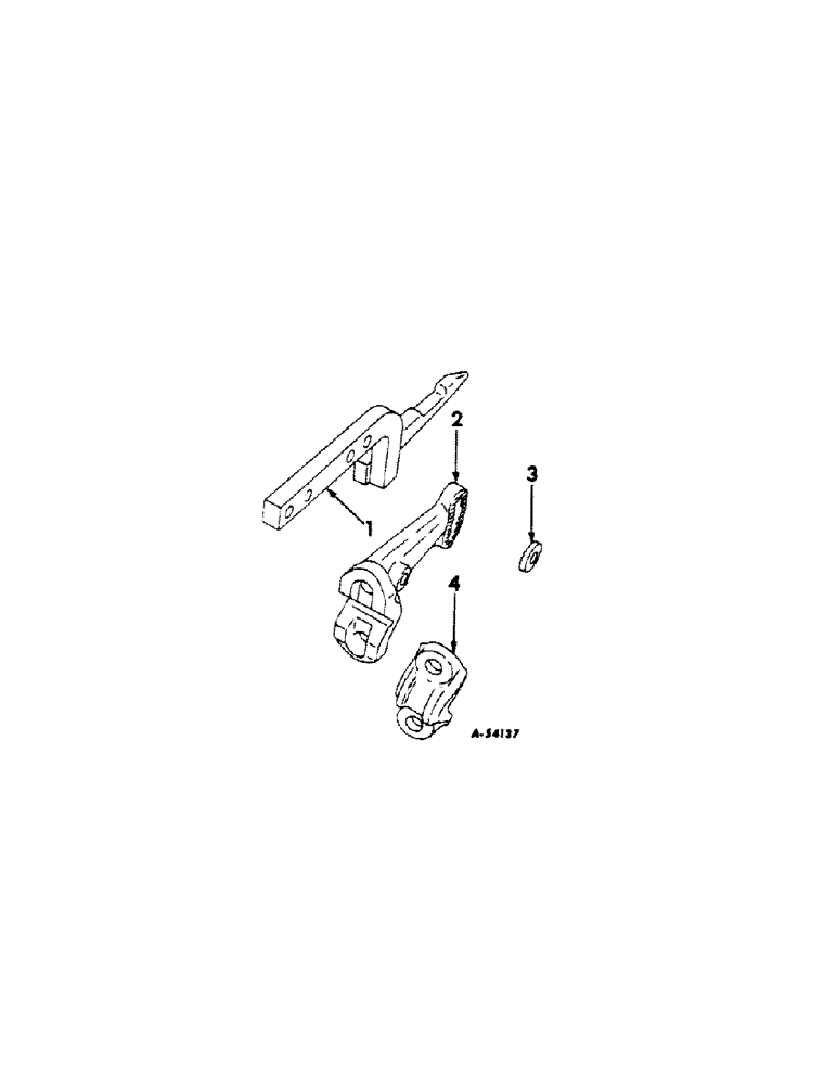 Схема запчастей Case IH 184 - (H-23) - COUPLING BEAMS 