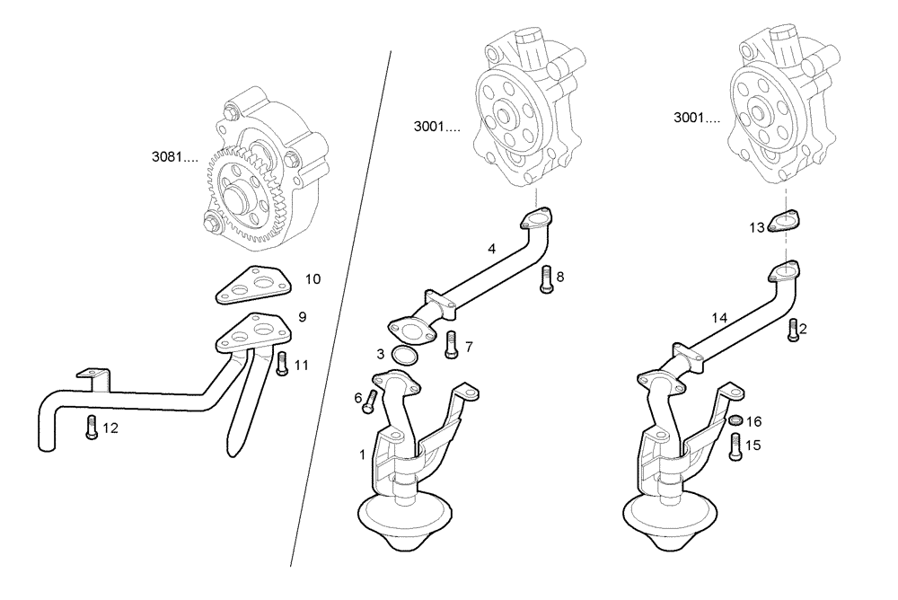 Схема запчастей Case IH F3BE0684Q E902 - (3050.031) - SUCTION STRAINER 