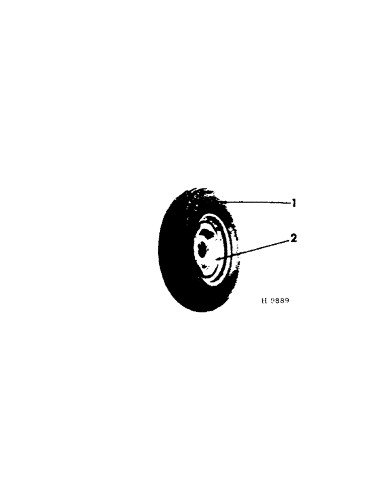 Схема запчастей Case IH 10 - (D-04[1]) - WHEEL AND TIRE 