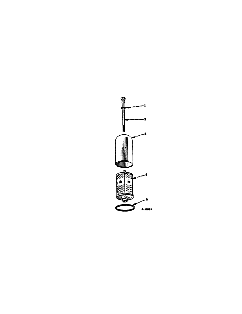 Схема запчастей Case IH C-146 - (D-30) - LUBRICATING OIL FILTER, MACHINES W/SERIAL NO. 16552 AND BELOW 