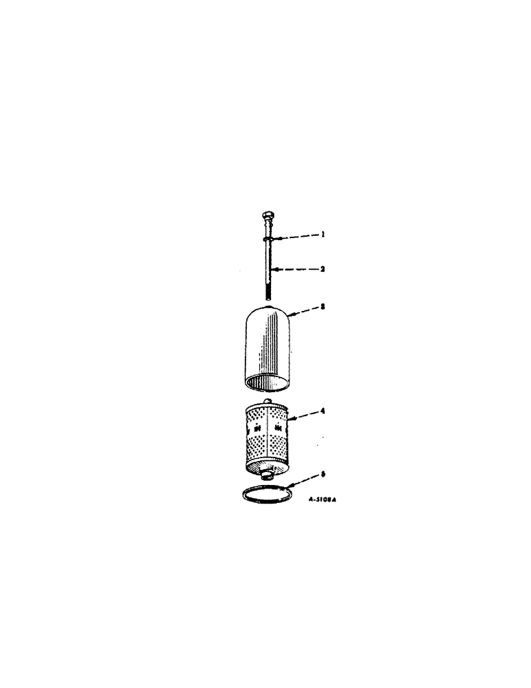 Схема запчастей Case IH C-123 - (B-49[A]) - LUBRICATING OIL FILTER, MACHINES W/SERIAL NO. 128240 AND BELOW 