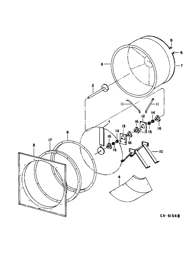 Схема запчастей Case IH 1470 - (06-01) - COOLING, ROTARY AIR SCREEN Cooling