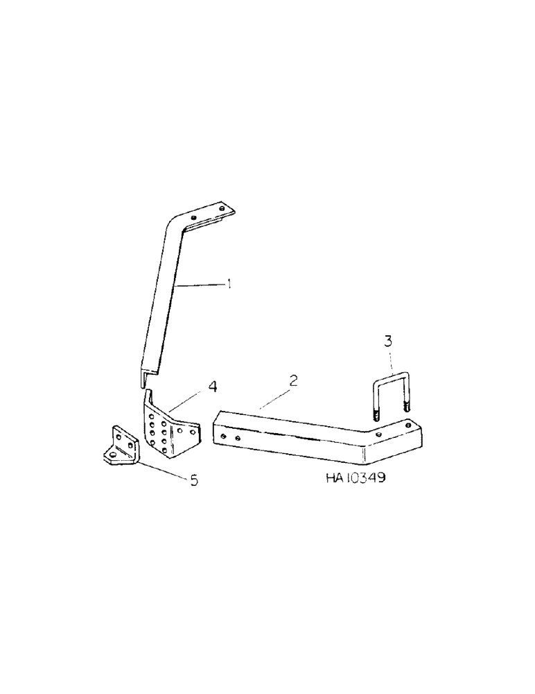 Схема запчастей Case IH 4700 - (A-31) - TRAILING HITCH 