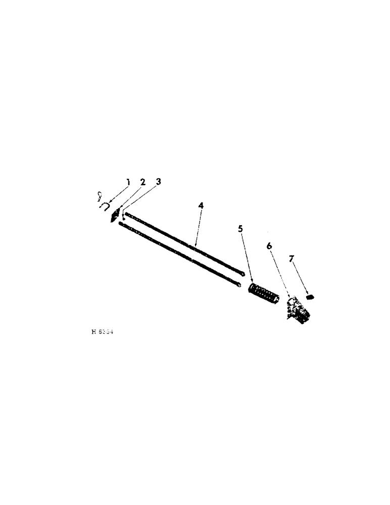 Схема запчастей Case IH 201 - (B-005[B]) - MECHANICAL LIFT LINKAGE (58) - ATTACHMENTS/HEADERS