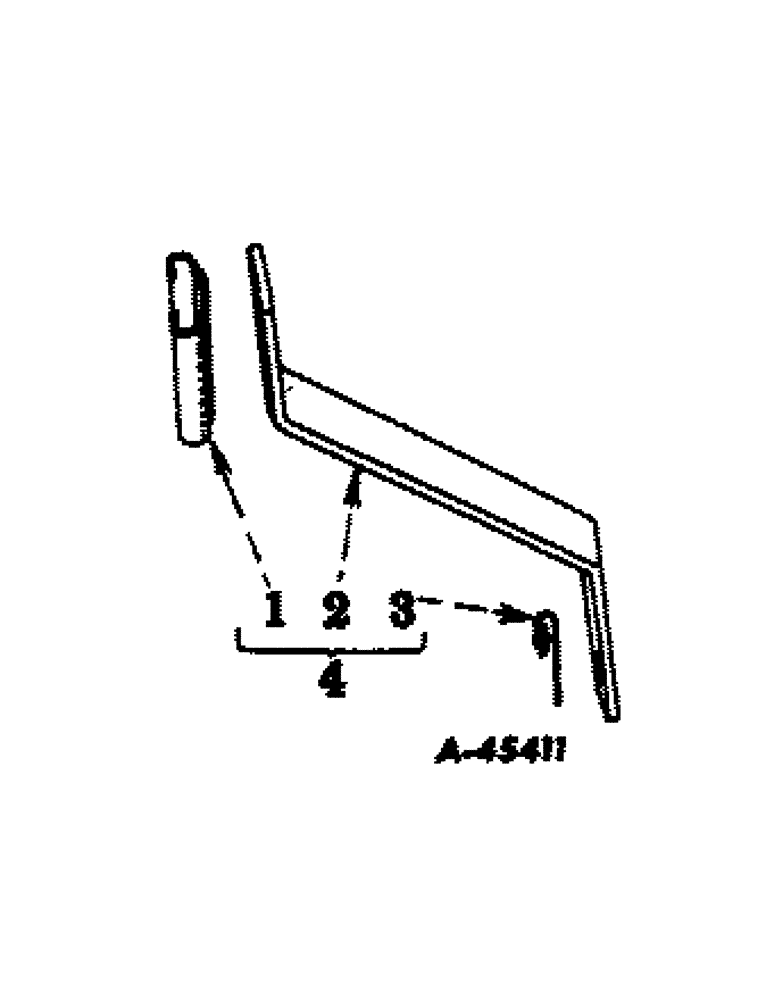 Схема запчастей Case IH 46 - (08) - WARNING LAMP BRACKET AND SOCKET 