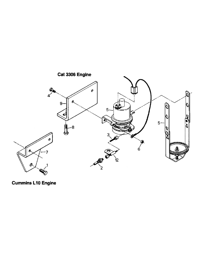 Схема запчастей Case IH CR-1225 - (04-03) - ETHER START AID (04) - Drive Train