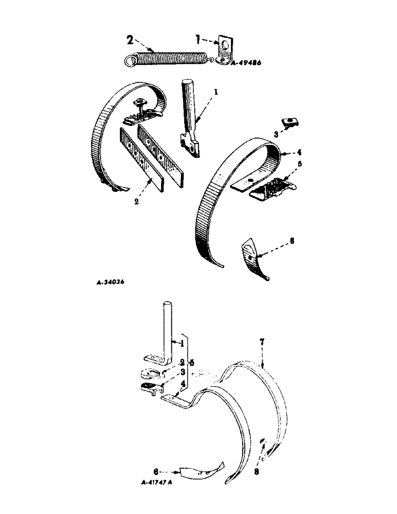 Схема запчастей Case IH 63-SERIES - (G-24) - PRESSURE SPRING 