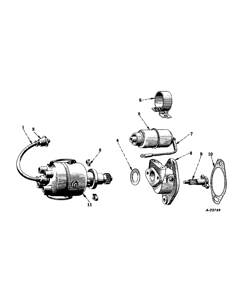 Схема запчастей Case IH SUPER-H - (054) - ELECTRICAL SYSTEM, BATTERY IGNITION UNIT (06) - ELECTRICAL SYSTEMS