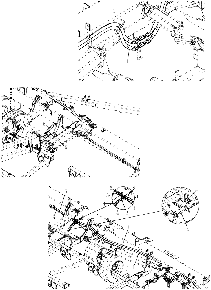 Схема запчастей Case IH 800 - (35.900.64) - HYDRAULICS - BOOM TO TOOLBAR FRAME 50 (35) - HYDRAULIC SYSTEMS