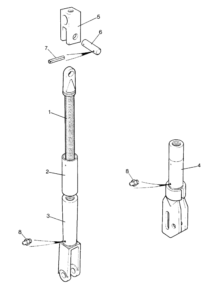 Схема запчастей Case IH 1290 - (L-03) - LIFT ROD (09) - IMPLEMENT LIFT