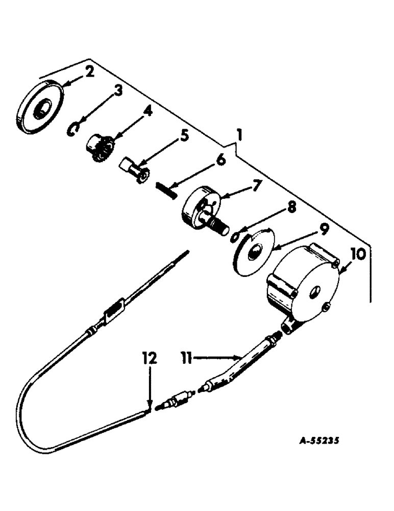 Схема запчастей Case IH 340 - (274) - DRAWBARS AND HITCHES, ROCKSHAFT DRIVE UNIT Drawbar & Hitches