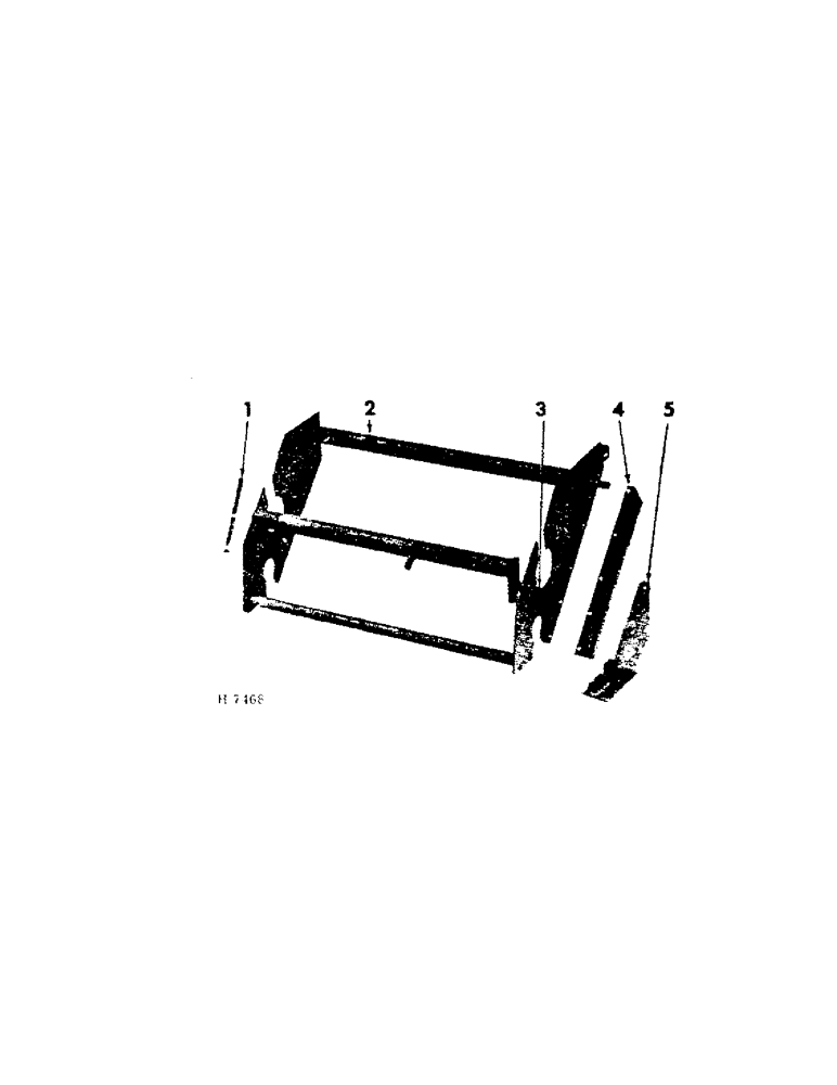 Схема запчастей Case IH 201 - (C-002) - MAIN FRAME (58) - ATTACHMENTS/HEADERS